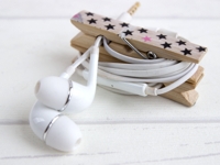 Miss Konfetti Earphone Clothespin